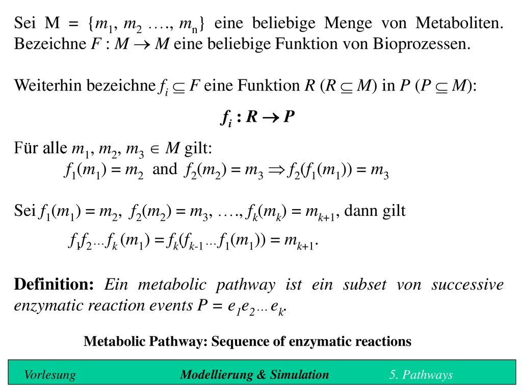 Weiterhin bezeichne fi  F eine Funktion R (R  M) in P (P  M):