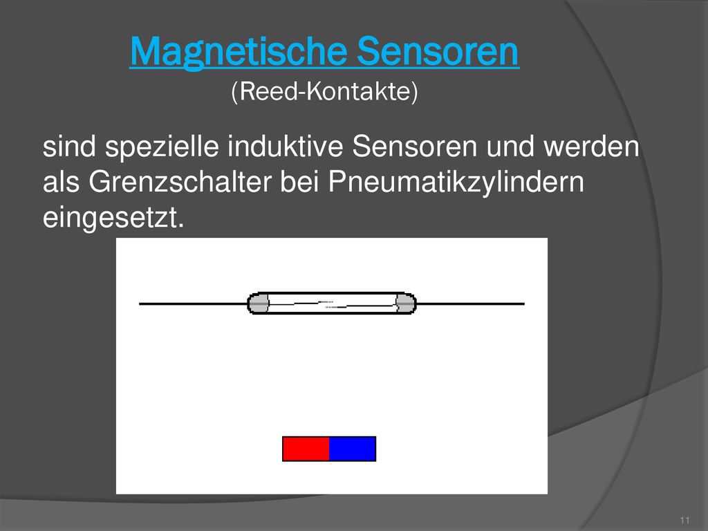 Magnetische Sensoren (Reed-Kontakte)