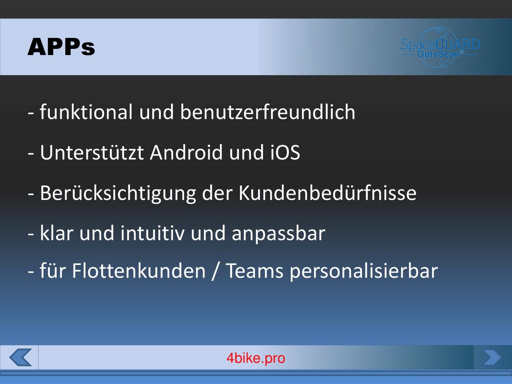 APPs - funktional und benutzerfreundlich - Unterstützt Android und iOS