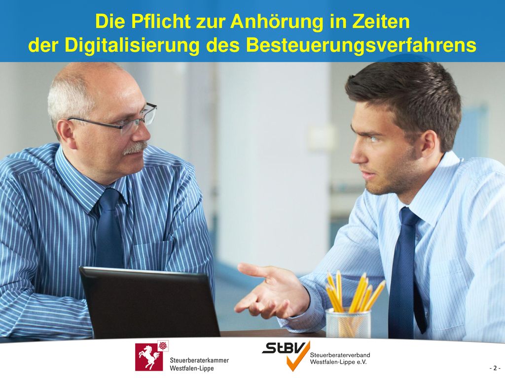 Die Pflicht zur Anhörung in Zeiten der Digitalisierung des Besteuerungsverfahrens