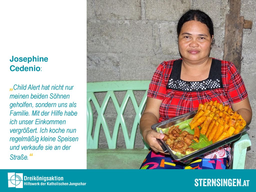 Josephine Cedenio: „Child Alert hat nicht nur meinen beiden Söhnen geholfen, sondern uns als Familie.