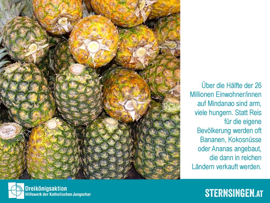 Über die Hälfte der 26 Millionen Einwohner/innen auf Mindanao sind arm, viele hungern.