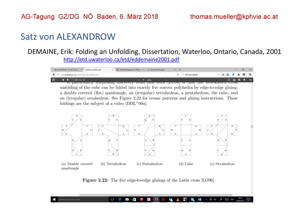AG-Tagung GZ/DG NÖ Baden, 6. März 2018