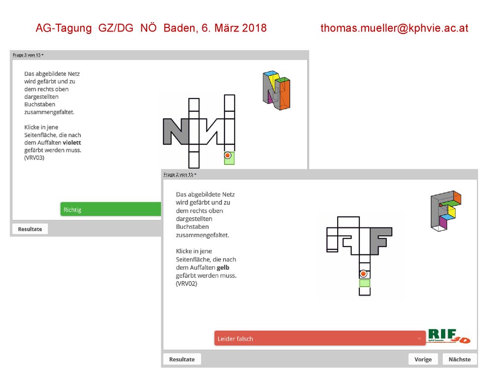 AG-Tagung GZ/DG NÖ Baden, 6. März 2018