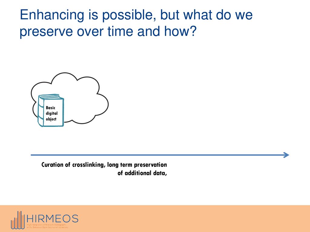 Enhancing is possible, but what do we preserve over time and how