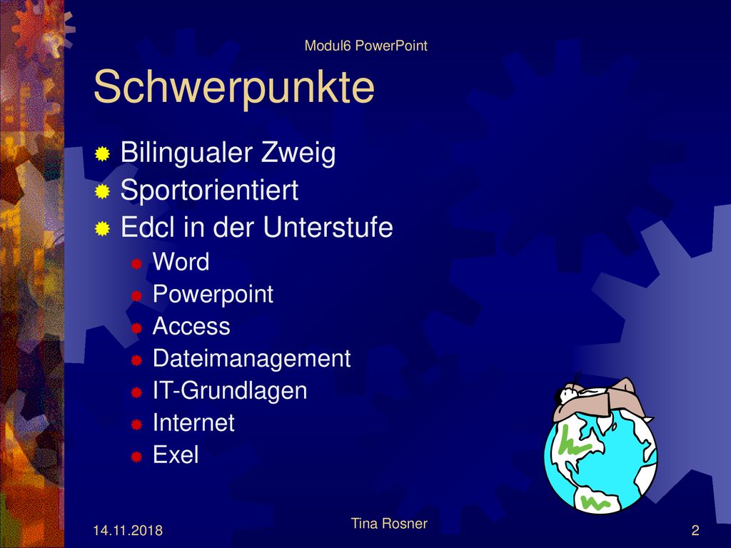 Schwerpunkte Bilingualer Zweig Sportorientiert Edcl in der Unterstufe