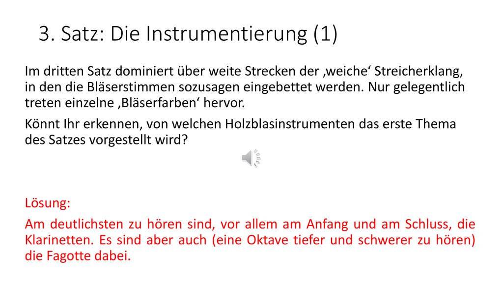 3. Satz: Nicht schnell Robert Schumann - ppt herunterladen