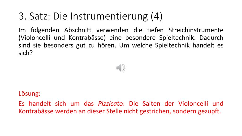 3. Satz: Nicht schnell Robert Schumann - ppt herunterladen