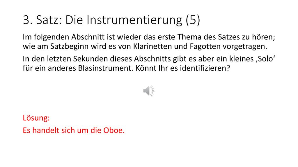 3. Satz: Nicht schnell Robert Schumann - ppt herunterladen