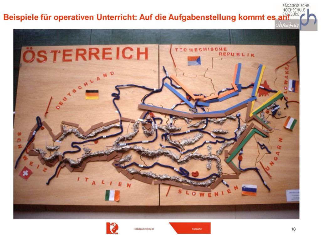 Beispiele für operativen Unterricht: Auf die Aufgabenstellung kommt es an!