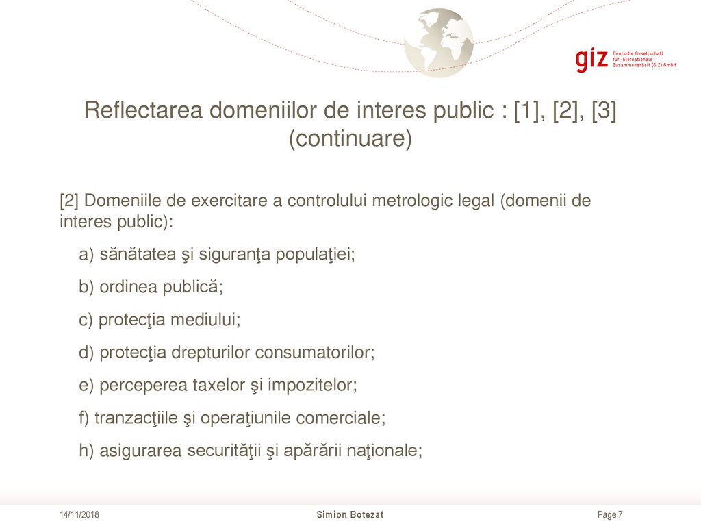 Reflectarea domeniilor de interes public : [1], [2], [3] (continuare)