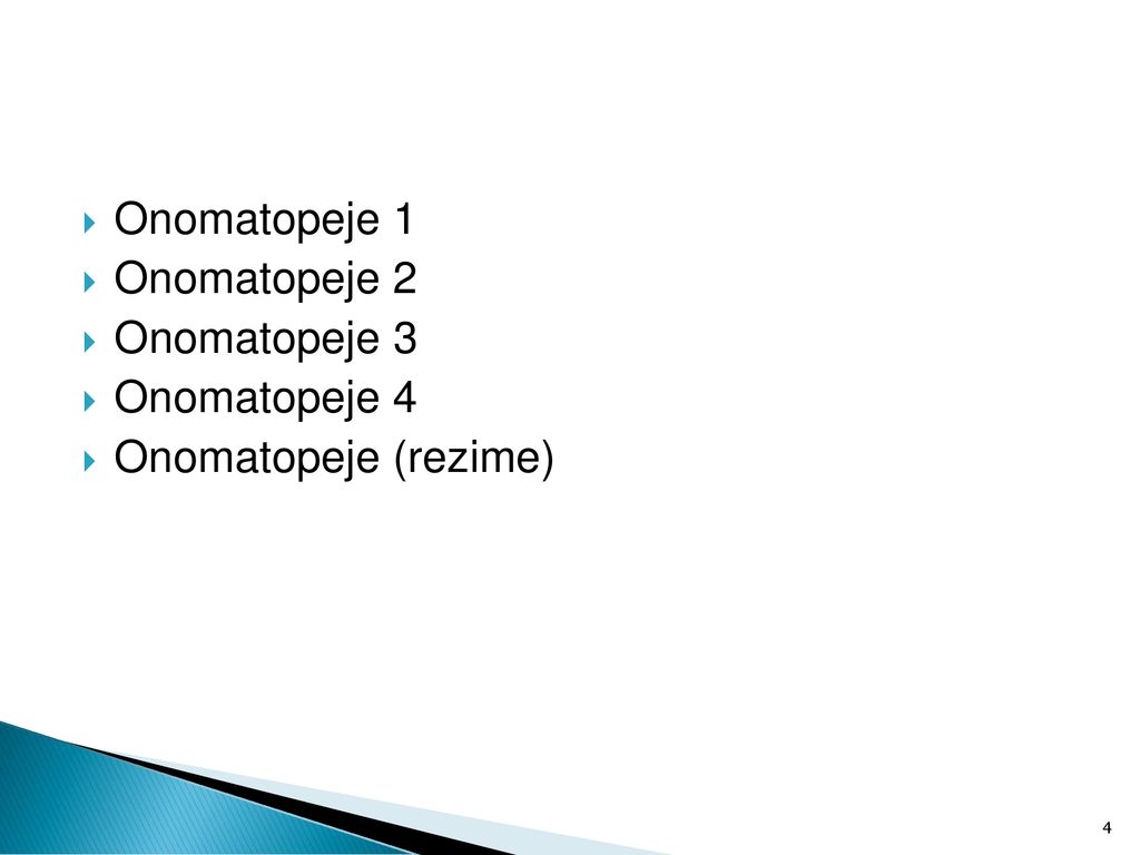 Onomatopeje 1 Onomatopeje 2 Onomatopeje 3 Onomatopeje 4 Onomatopeje (rezime)