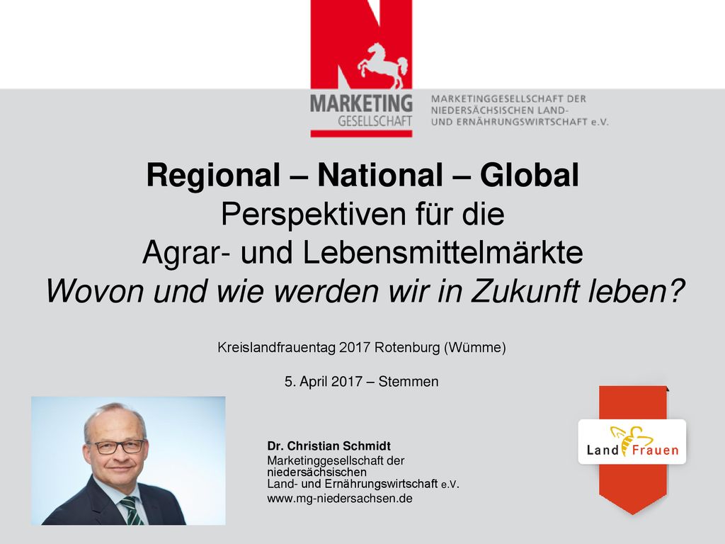 Kreislandfrauentag 2017 Rotenburg (Wümme)