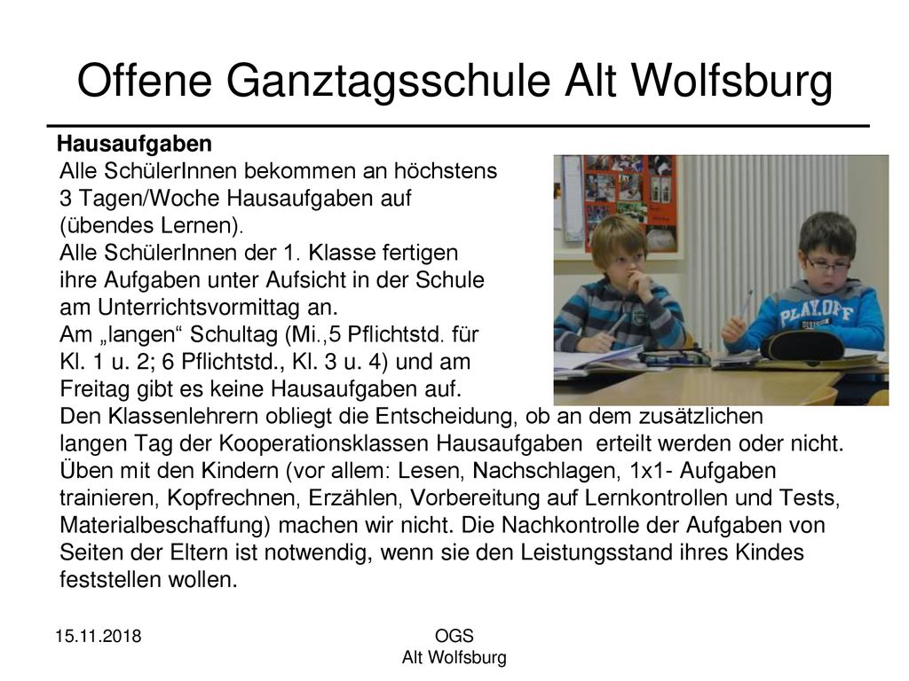 Offene Ganztagsschule Alt Wolfsburg