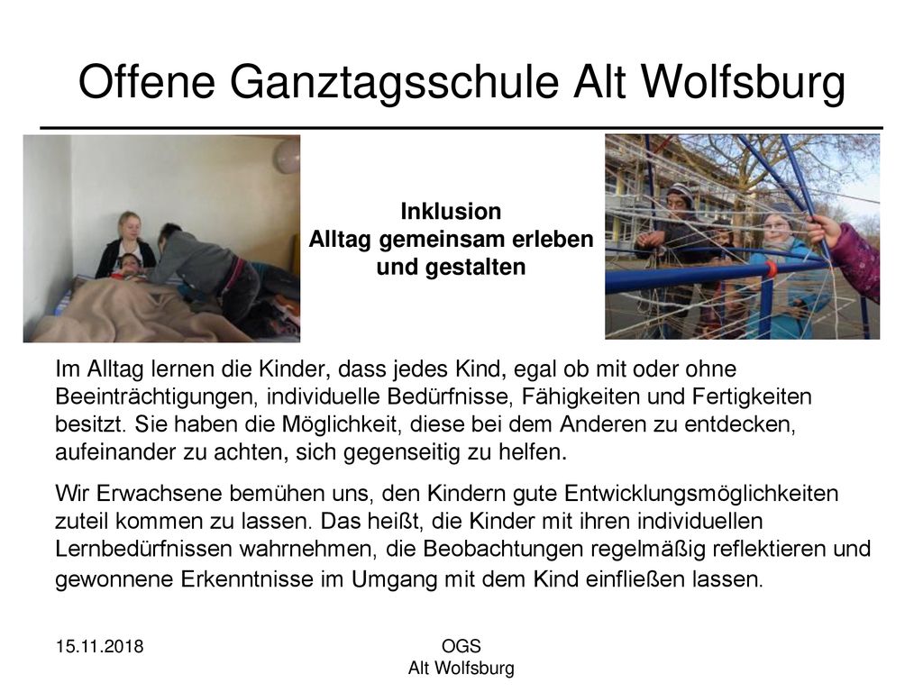 Offene Ganztagsschule Alt Wolfsburg