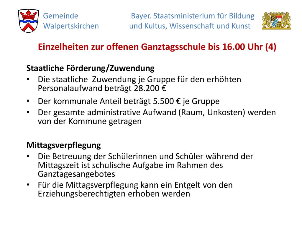 Einzelheiten zur offenen Ganztagsschule bis Uhr (4)