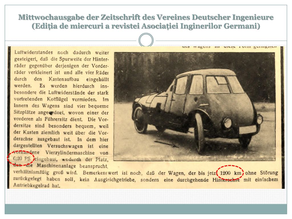Mittwochausgabe der Zeitschrift des Vereines Deutscher Ingenieure (Ediția de miercuri a revistei Asociației Inginerilor Germani)