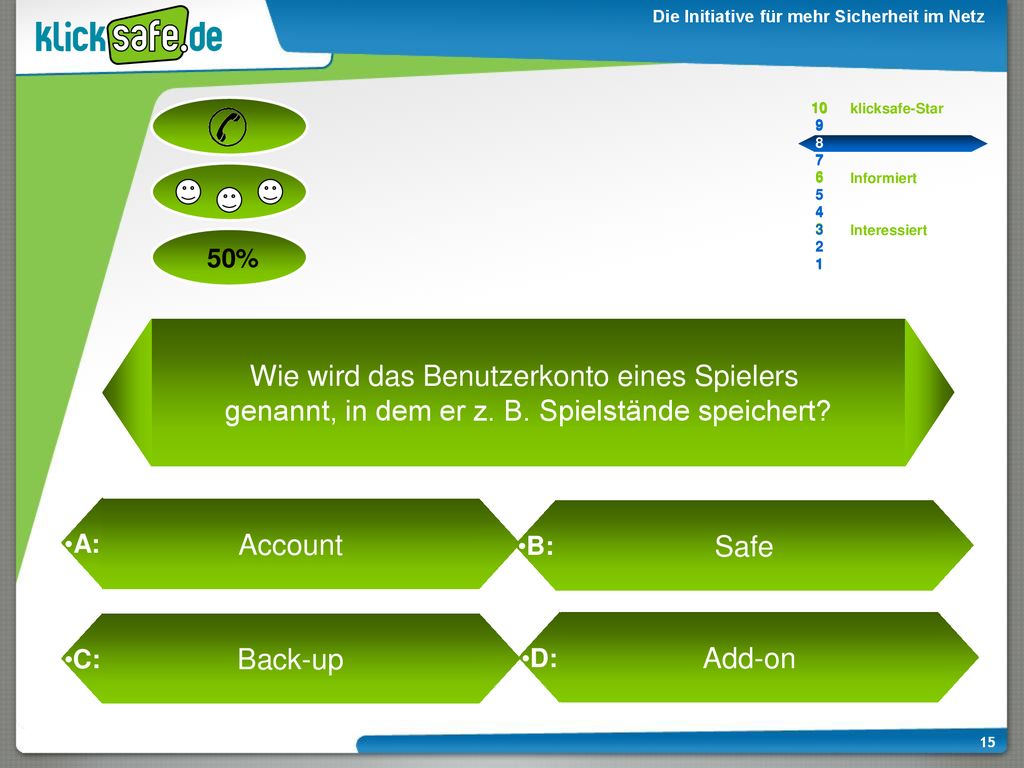 Wie wird das Benutzerkonto eines Spielers genannt, in dem er z. B. Spielstände speichert