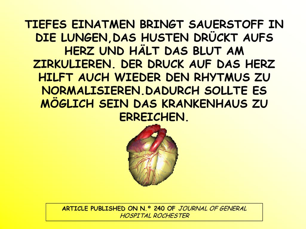ARTICLE PUBLISHED ON N.º 240 OF JOURNAL OF GENERAL HOSPITAL ROCHESTER