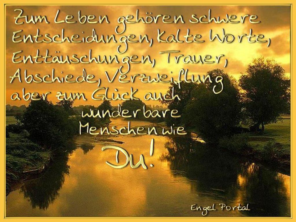 Gott gab uns Zeit, von Eile hat er nichts gesagt!