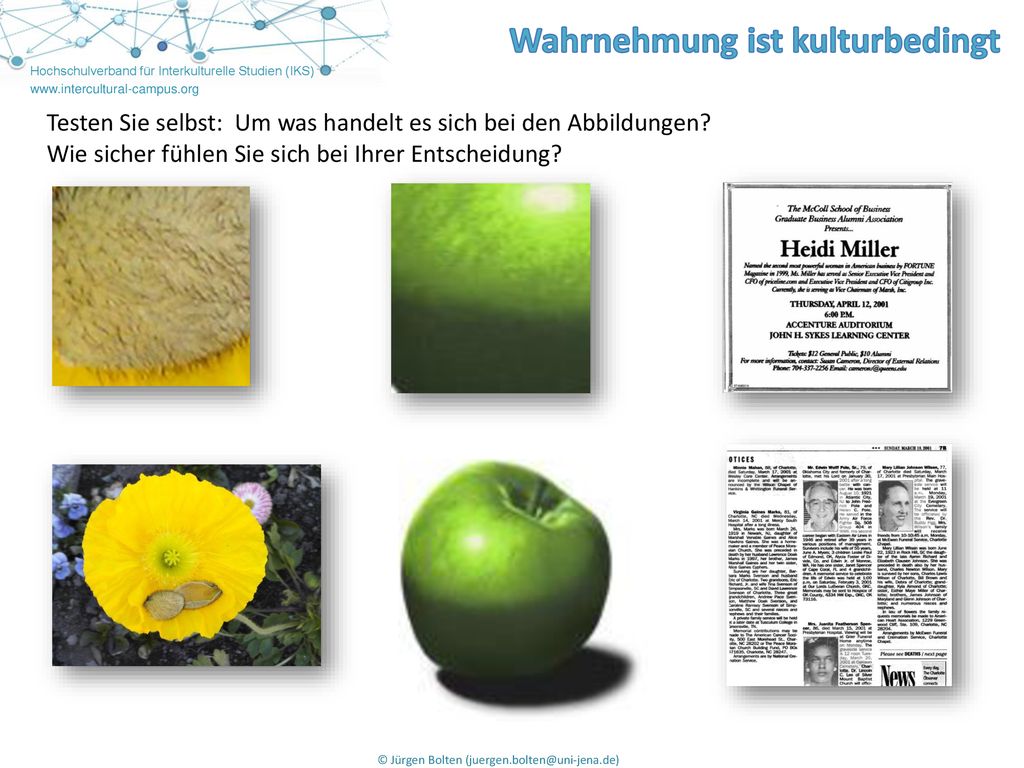 Testen Sie selbst: Um was handelt es sich bei den Abbildungen