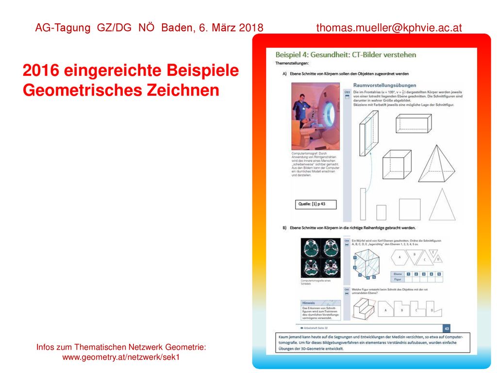 AG-Tagung GZ/DG NÖ Baden, 6. März 2018