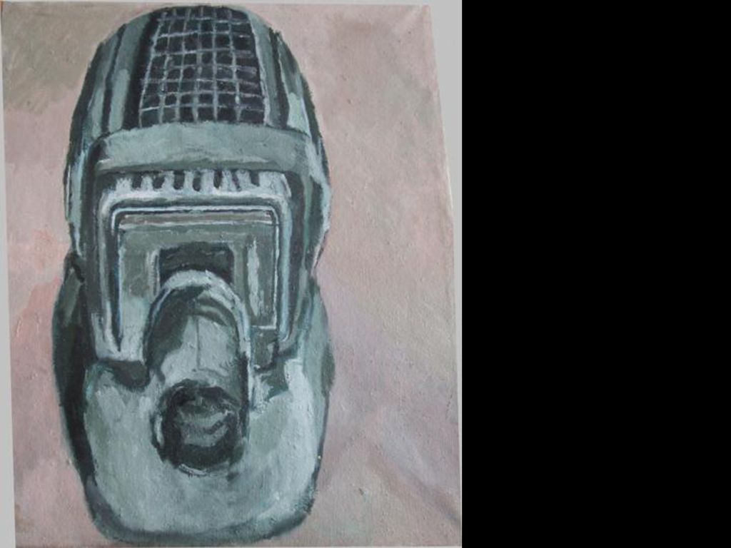 Projektor - Bild 1 Öl auf Jute x 100 2
