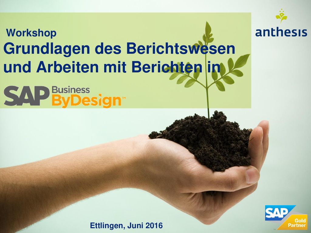 Workshop Grundlagen des Berichtswesen und Arbeiten mit Berichten in