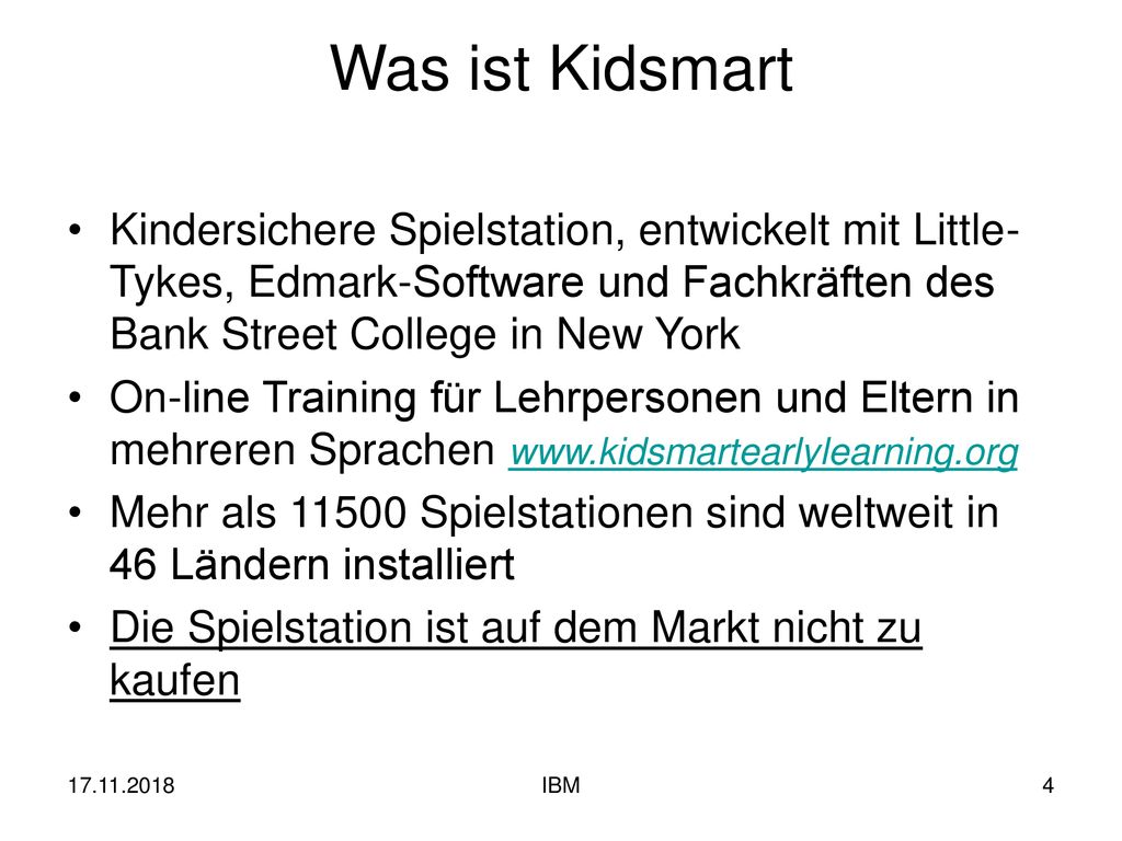 Was ist Kidsmart Kindersichere Spielstation, entwickelt mit Little-Tykes, Edmark-Software und Fachkräften des Bank Street College in New York.