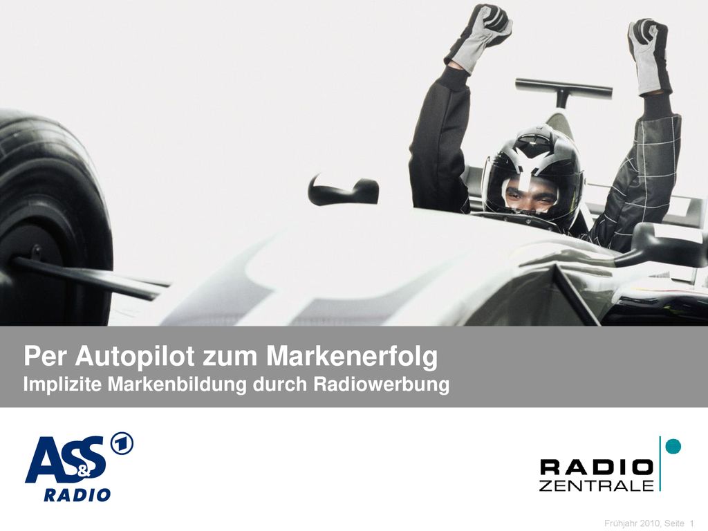 Per Autopilot zum Markenerfolg Implizite Markenbildung durch Radiowerbung