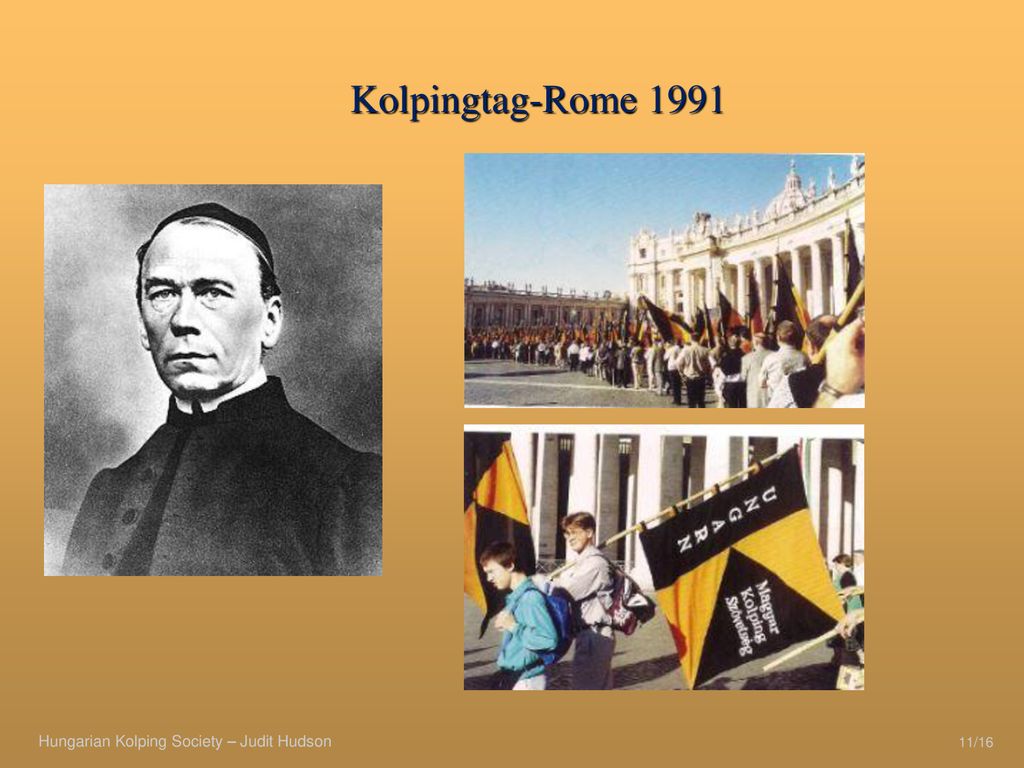 Kolpingtag-Rome /16 Hungarian Kolping Society – Judit Hudson