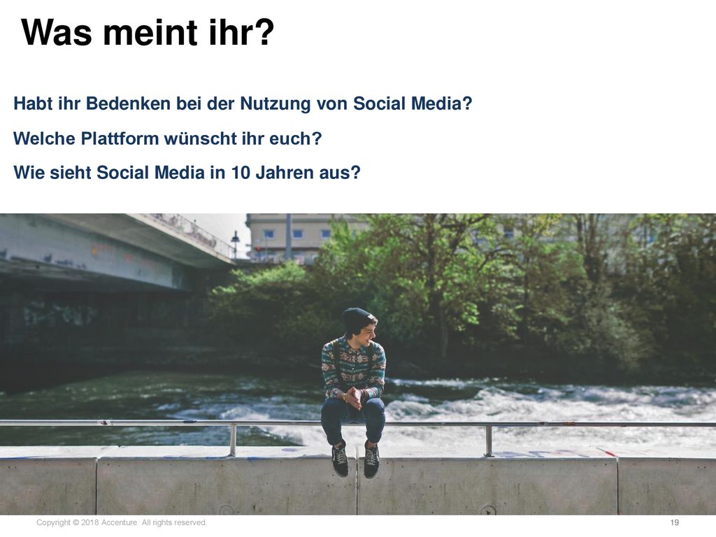 Was meint ihr Habt ihr Bedenken bei der Nutzung von Social Media