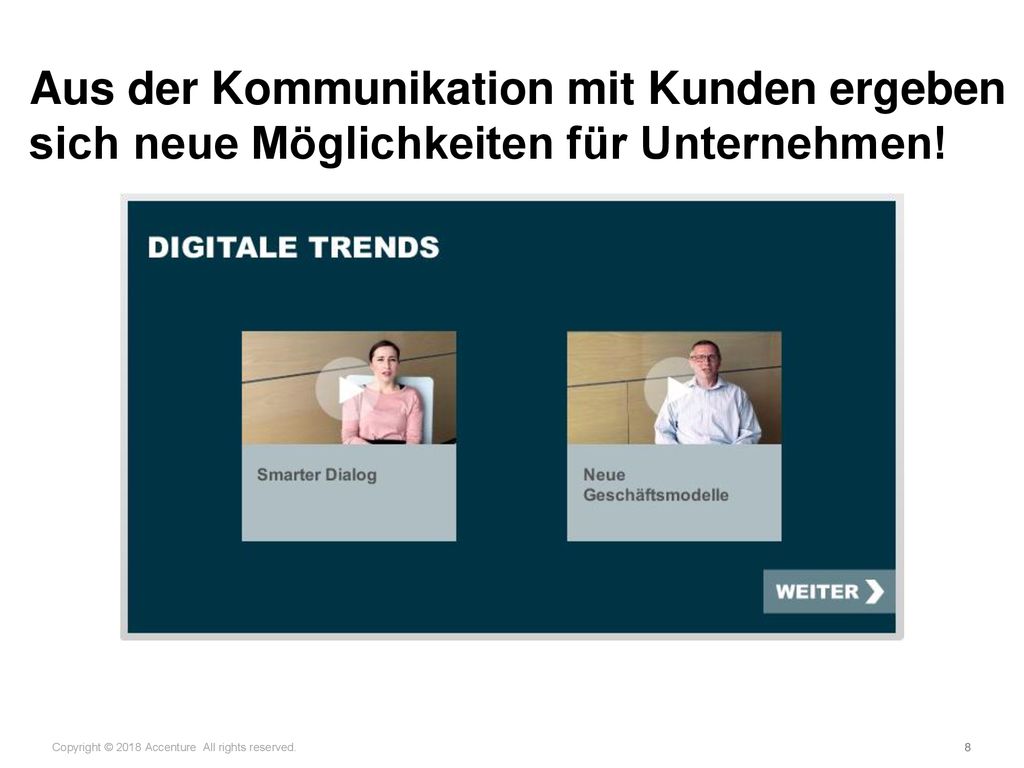Aus der Kommunikation mit Kunden ergeben sich neue Möglichkeiten für Unternehmen!