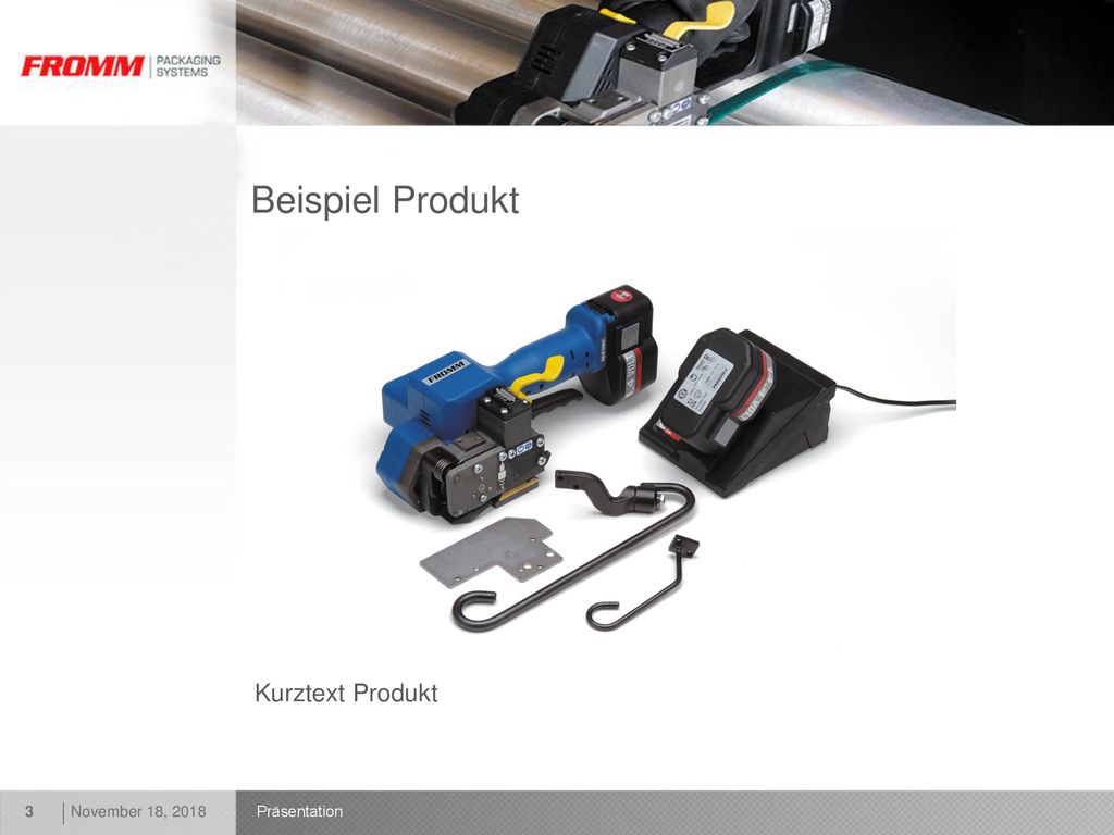Beispiel Produkt Kurztext Produkt November 18, 2018 Präsentation