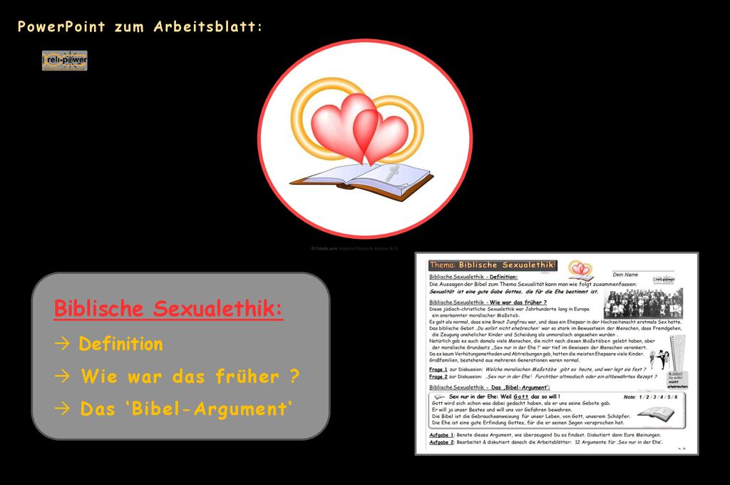 Biblische Sexualethik: - Ppt Herunterladen