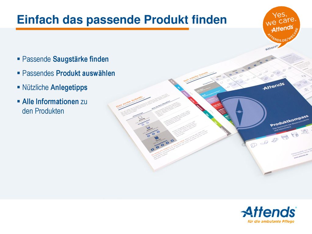 Einfach das passende Produkt finden