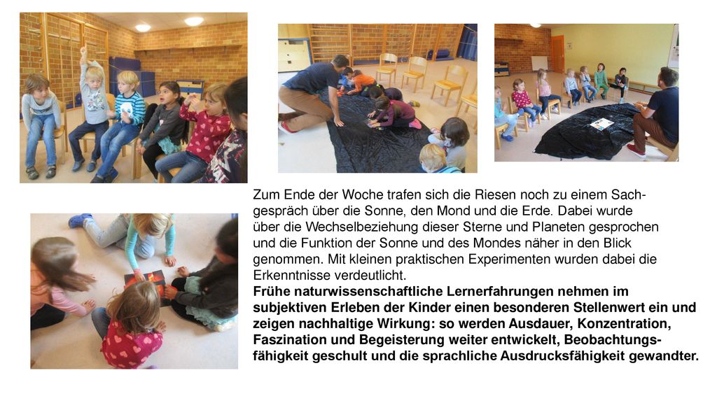 Zum Ende der Woche trafen sich die Riesen noch zu einem Sach-