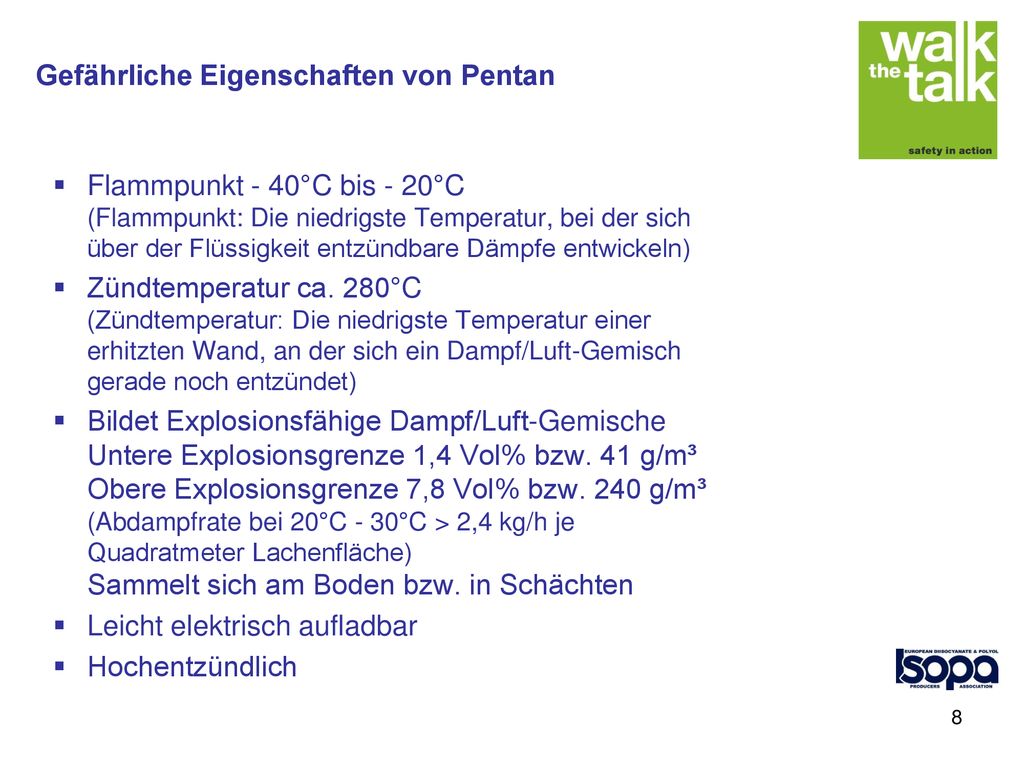 “Walk the Talk” Methylenchlorid ppt herunterladen
