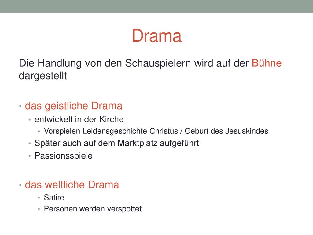 Drama Die Handlung von den Schauspielern wird auf der Bühne dargestellt. das geistliche Drama. entwickelt in der Kirche.