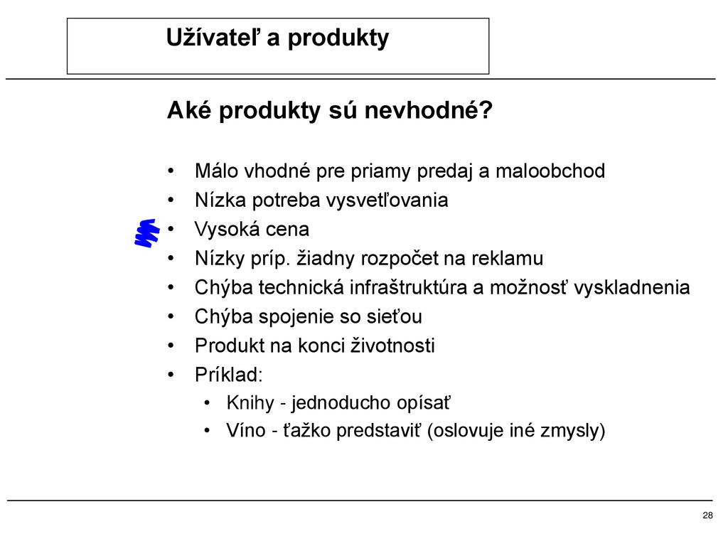 Aké produkty sú nevhodné