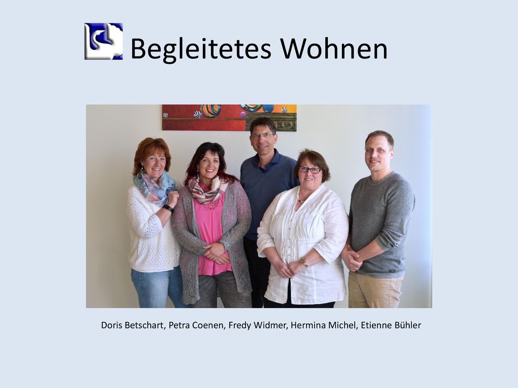 Begleitetes Wohnen Das Team BW besteht ausschliesslich aus Psychiatrie-Pflegefachpersonen HF. Sie arbeiten im Stundenlohn mit Pensen von 30-60%.
