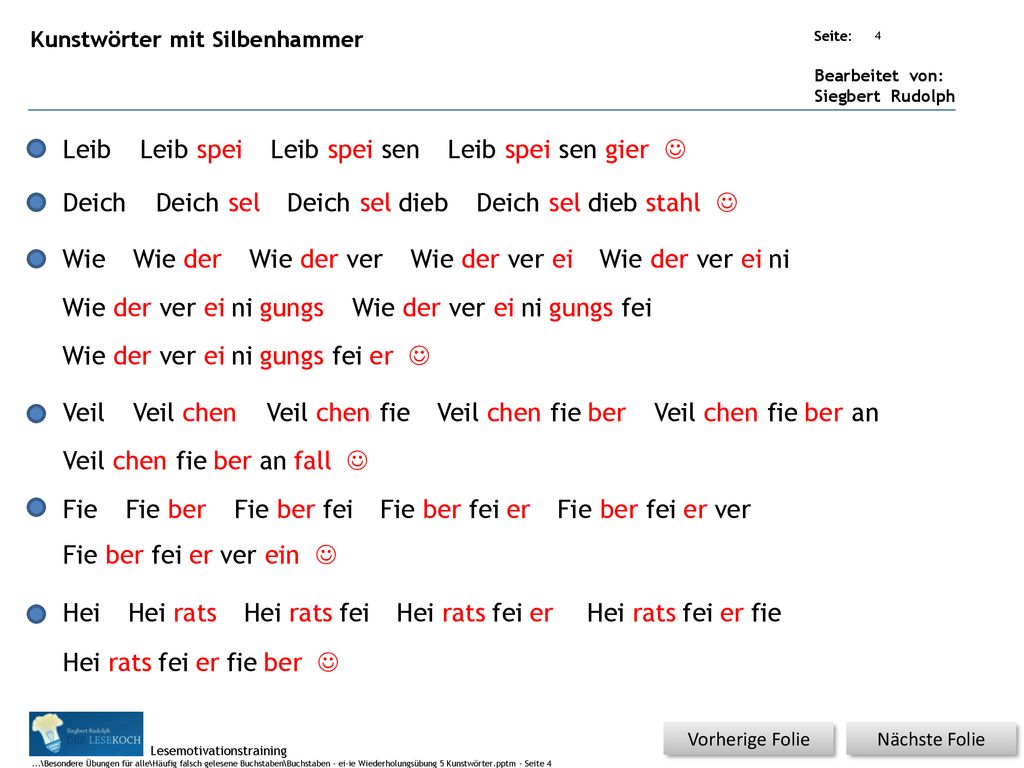 Leib Leib spei Leib spei sen Leib spei sen gier  Deich Deich sel