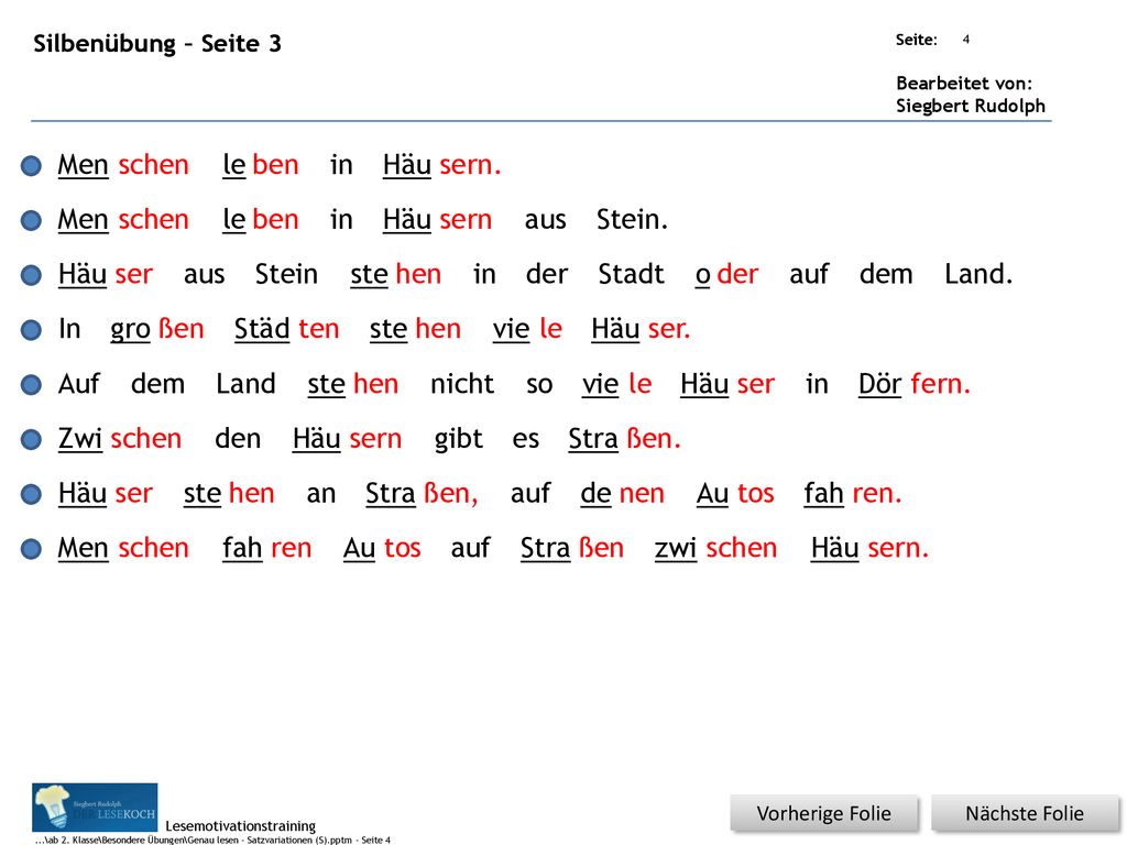 Men schen le ben in Häu sern. Men schen le ben in Häu sern aus Stein.