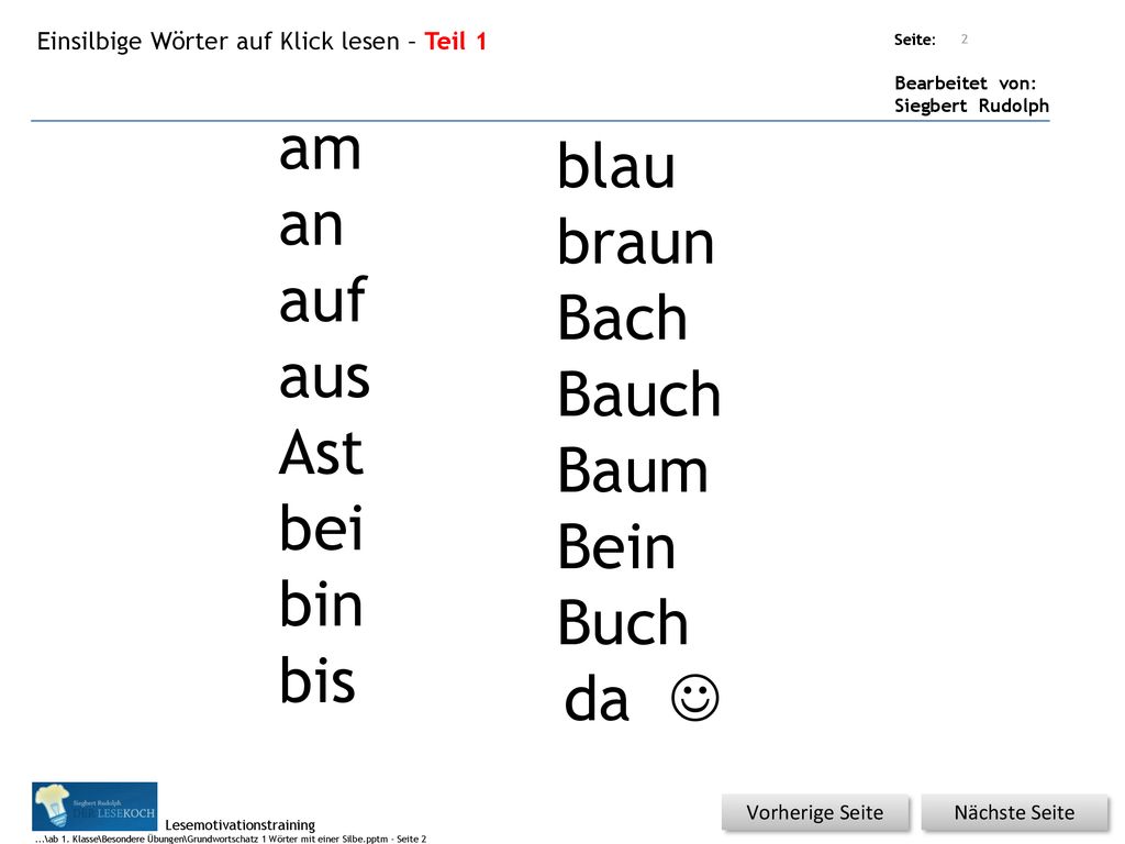 am blau an braun auf Bach aus Bauch Ast Baum bei Bein bin Buch bis
