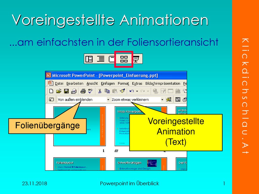 Voreingestellte Animationen Ppt Herunterladen