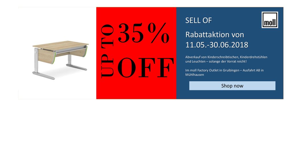 35% OFF UP TO SELL OF Rabattaktion von Shop now