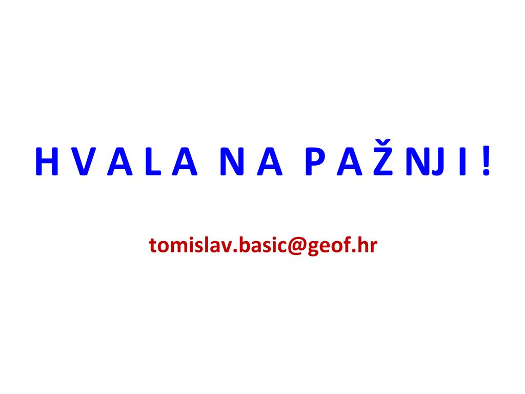 H V A L A N A P A Ž NJ I !