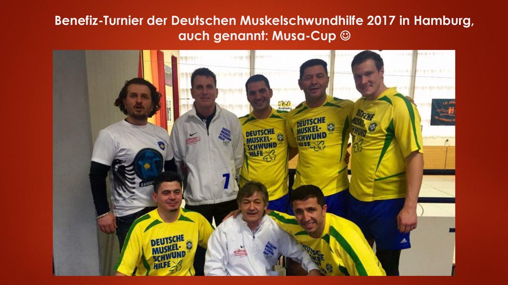 Benefiz-Turnier der Deutschen Muskelschwundhilfe 2017 in Hamburg, auch genannt: Musa-Cup 