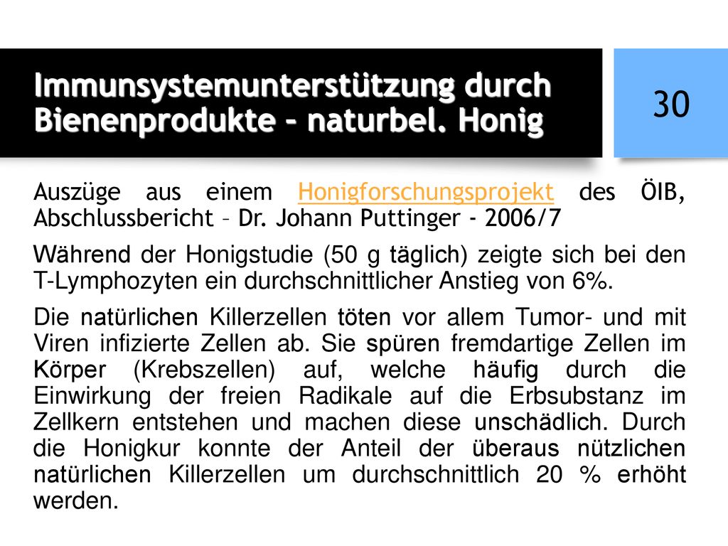 Immunsystemunterstützung durch Bienenprodukte – naturbel. Honig