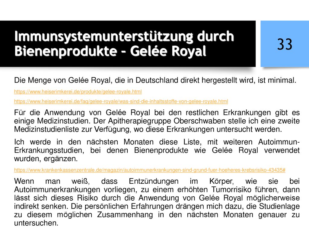 Immunsystemunterstützung durch Bienenprodukte – Gelée Royal